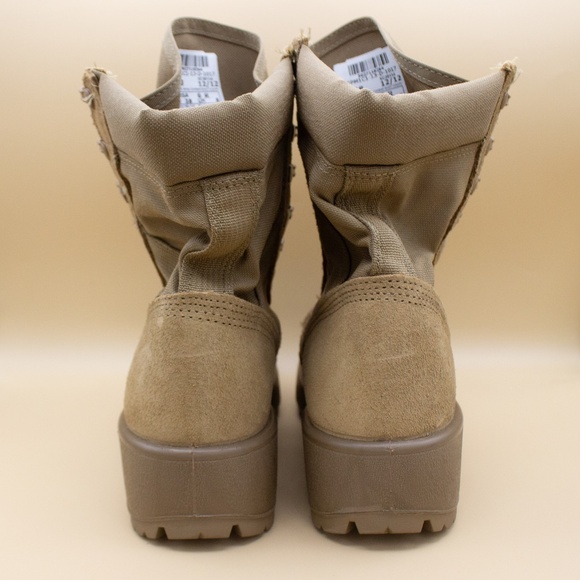 Rocky 798 Army Vibram Tan Hot Weather Combat Boots Coyote Men's Size 6R EU 38 - Picture 4 of 9